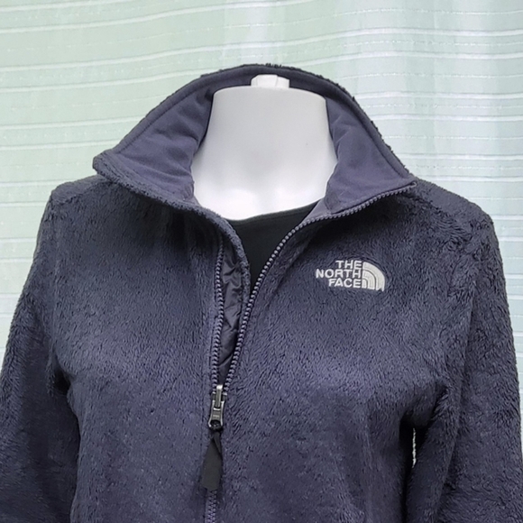 THE NORTH FACE Osito Fleece Jacket Full Zip in Steel Blue Women's XS - Picture 2 of 8